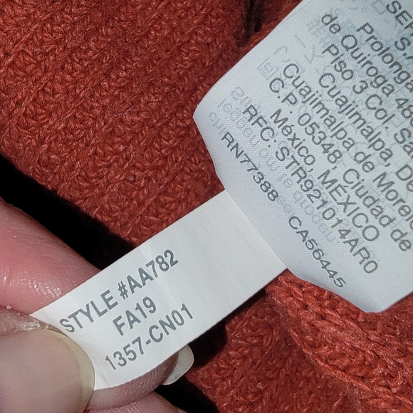 MADEWELL THOMPSON POCKET PULLOVER SWEATER Size XS - Picture 7 of 9